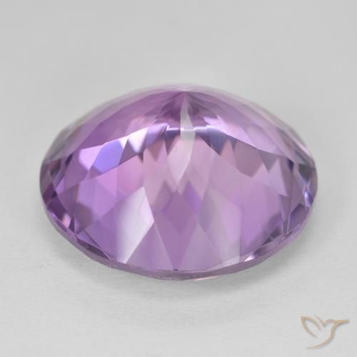 23.92克拉天然紫水晶，圆形的，VVS-VS