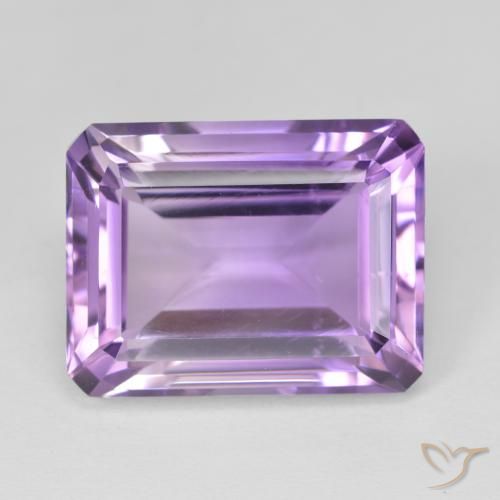 17.93ct 天然 中紫 紫水晶, 祖母绿式切割, VS