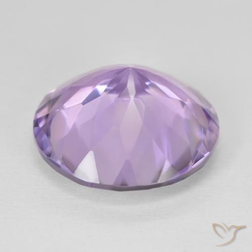 11.38克拉天然紫水晶，圆形的，VVS-VS