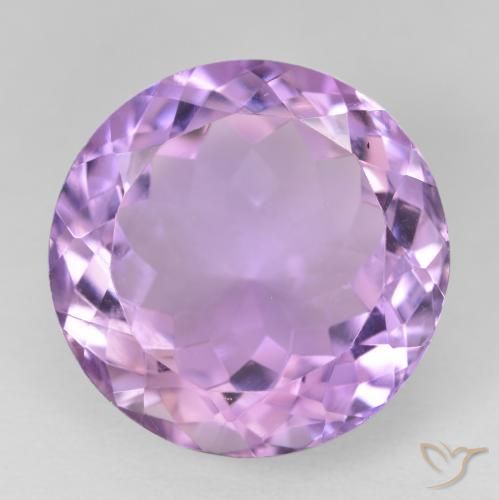 14.47ct 天然 中粉紫 紫水晶, 圆形的, VVS-VS