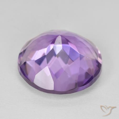 10.49克拉天然紫水晶，圆形的，VVS-VS