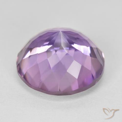 12.59克拉天然紫水晶，圆形的，VVS