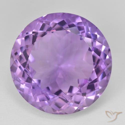 26.56ct 天然 深紫罗兰色 紫水晶, 圆形的, VVS