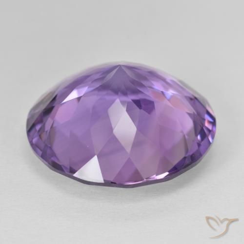 22.99克拉天然紫水晶，圆形的，VVS