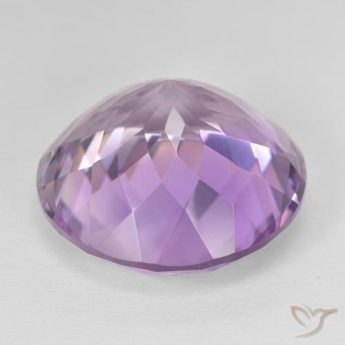 26.75克拉天然紫水晶，圆形的，VVS