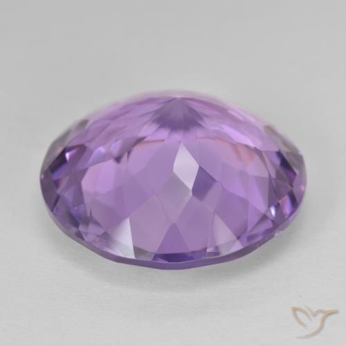 22.72克拉天然紫水晶，圆形的，VVS