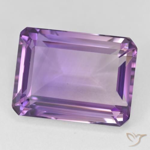 24.96克拉天然紫水晶，八边形，VVS-VS
