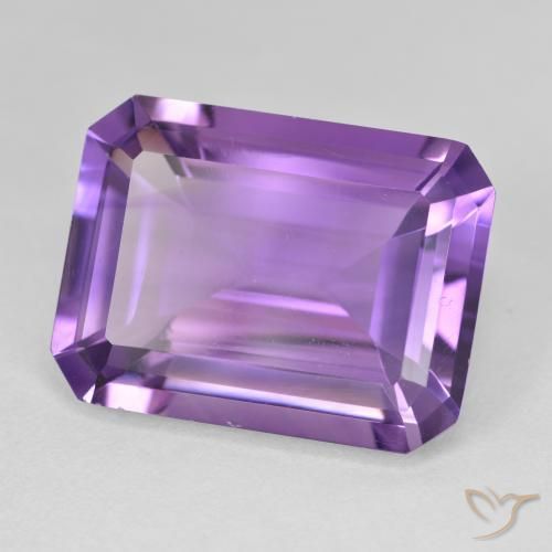 17.51克拉天然紫水晶，八边形，VVS-VS