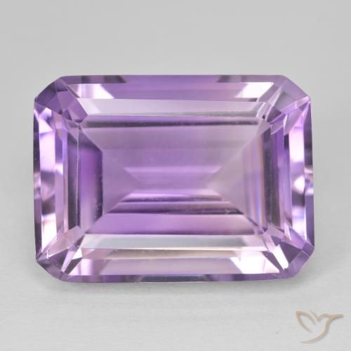24.01ct 天然 Medium Light Purplish-Violet 紫水晶, 祖母绿式切割, VVS