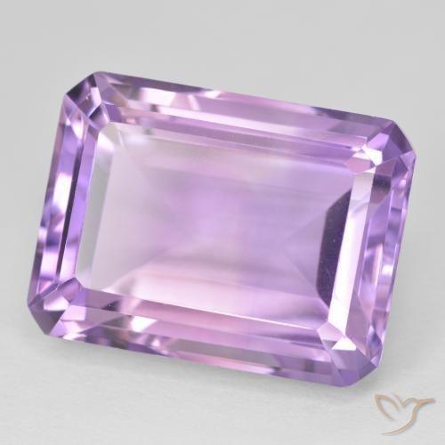 24.90克拉天然紫水晶，八边形，VVS