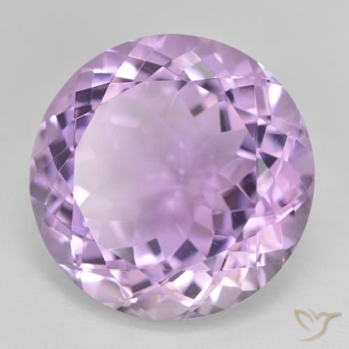 26.13克拉天然紫水晶，圆形的，VVS