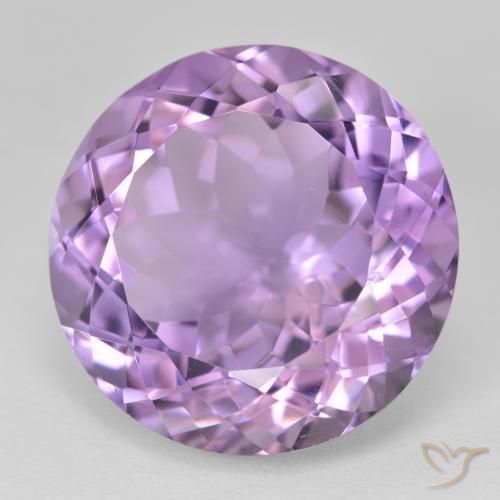 26.75克拉天然紫水晶，圆形的，VVS