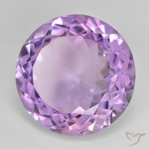 26.00克拉天然紫水晶，圆形的，VVS