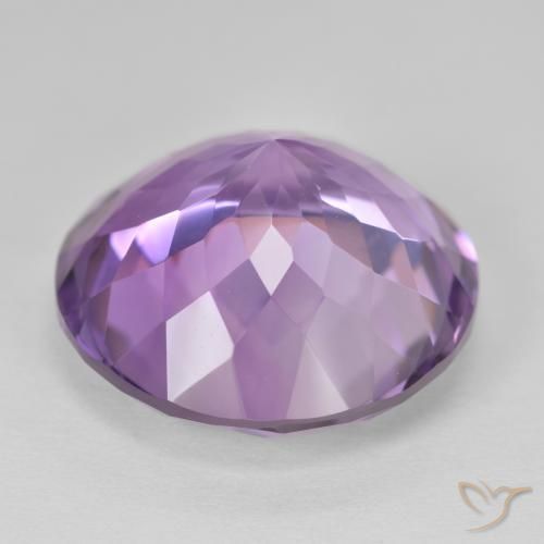 26.00克拉天然紫水晶，圆形的，VVS