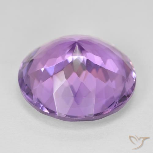 23.77克拉天然紫水晶，圆形的，VVS