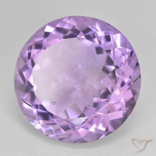 26.02克拉天然紫水晶，圆形的，VVS