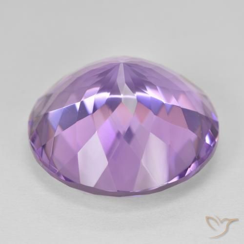 26.02克拉天然紫水晶，圆形的，VVS