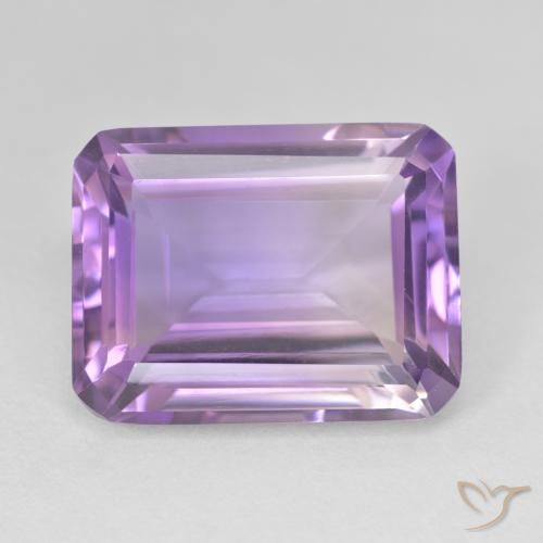 16.89ct 天然 中紫 紫水晶, 祖母绿式切割, VVS-VS