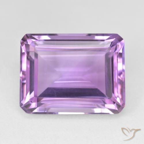 19.33ct 天然 中粉紫 紫水晶, 祖母绿式切割, VVS-VS