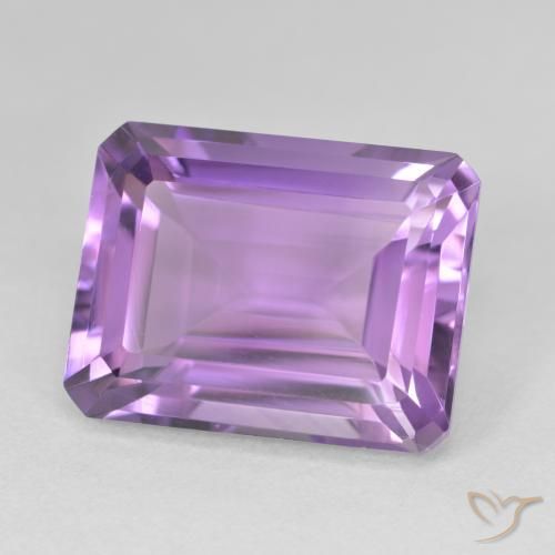 17.67克拉天然紫水晶，八边形，VVS-VS