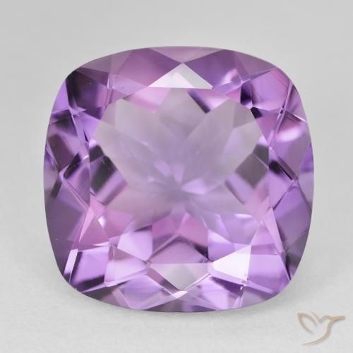 19.07ct 天然 中紫 紫水晶, 软垫, VVS