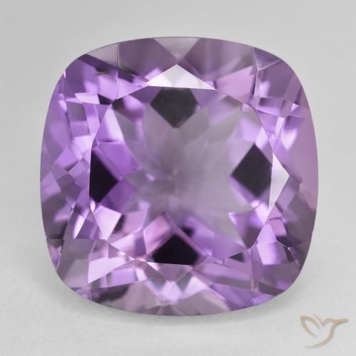 22.72ct 天然 中紫 紫水晶, 软垫, VVS