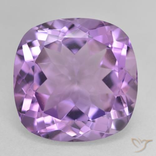 14.83ct 天然 紫色紫罗兰色 紫水晶, 软垫, VVS