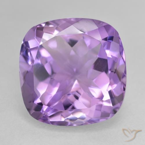 13.73ct 天然 粉紫罗兰色 紫水晶, 软垫, VVS