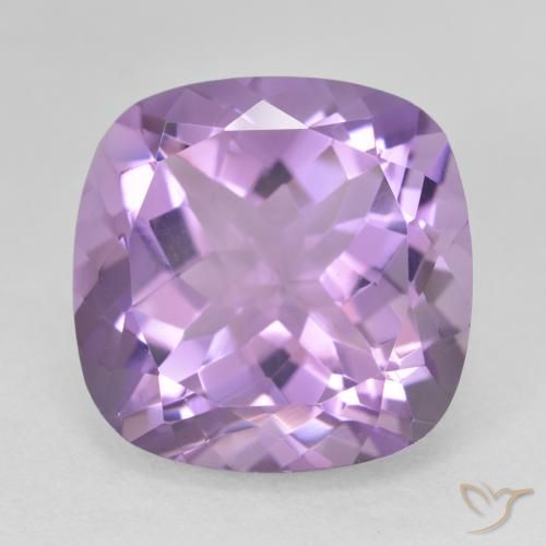 12.45ct 天然 中紫 紫水晶, 软垫, VVS