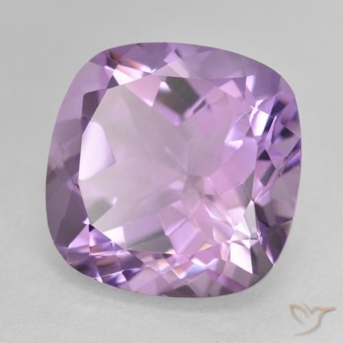 12.45克拉天然紫水晶，软垫，VVS