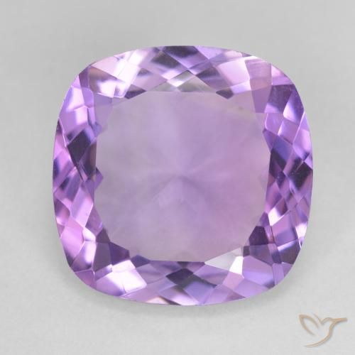 10.76ct 天然 中紫 紫水晶, 软垫, VVS