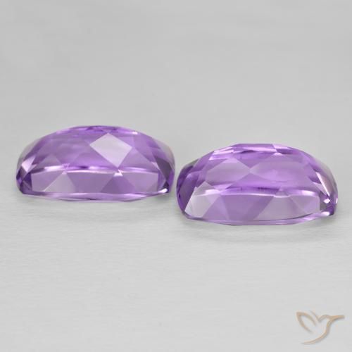 12.56克拉天然紫水晶，软垫，VVS-VS