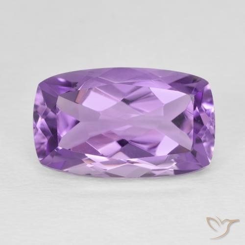 6.50ct 天然 中紫 紫水晶, 软垫, VS