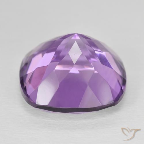 12.69克拉天然紫水晶，软垫，VVS