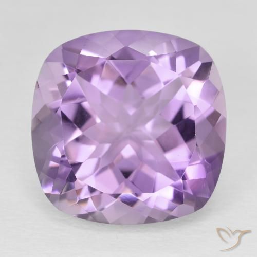 11.50ct 天然 粉紫罗兰色 紫水晶, 软垫, VVS