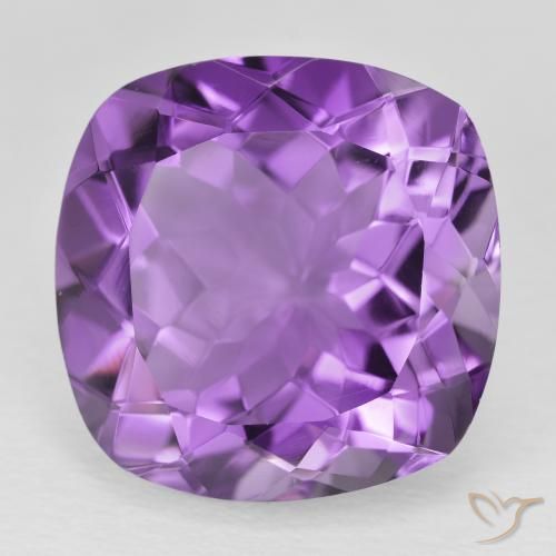20.98ct 天然 深紫罗兰 紫水晶, 软垫, VVS
