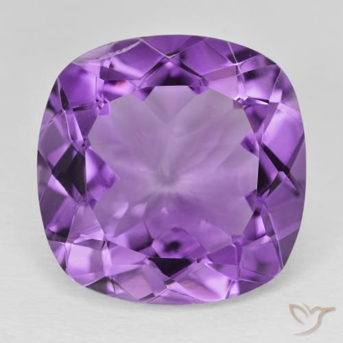 19.52ct 天然 中等紫罗兰色 紫水晶, 软垫, VS