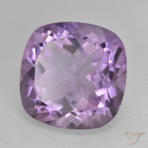 12.37克拉天然紫水晶，软垫，VVS