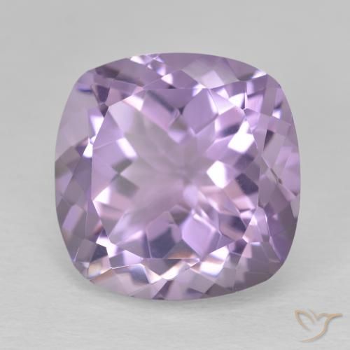 12.61ct 天然 粉紫罗兰色 紫水晶, 软垫, VVS