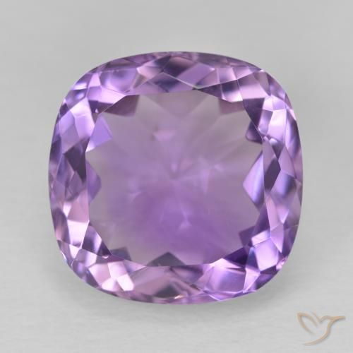 13.19ct 天然 中粉紫 紫水晶, 软垫, VVS