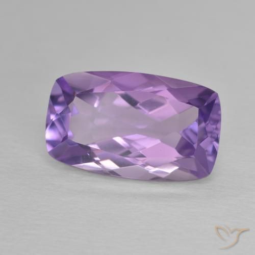 6.12克拉天然紫水晶，软垫，VVS