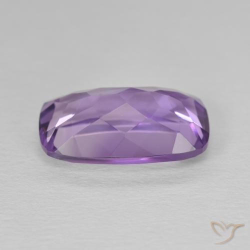 5.86克拉天然紫水晶，软垫，VVS