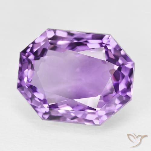 17.11克拉天然紫水晶，八边形，VVS
