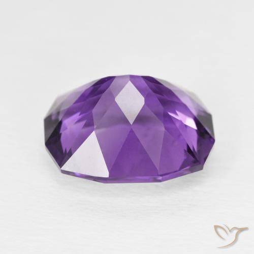 6.08克拉天然紫水晶，花式切割，VS
