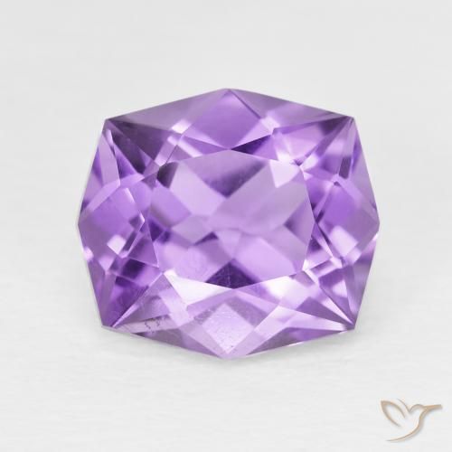 5.14ct 天然 深紫罗兰色 紫水晶, 花式切割, VS