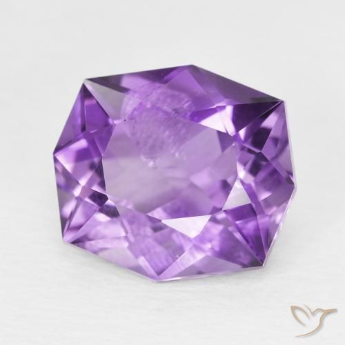 4.78克拉天然紫水晶，花式切割，VS