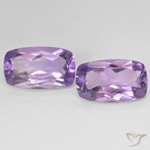 11.30ctw 天然 Medium Light Purplish-Violet 紫水晶, 软垫, VS