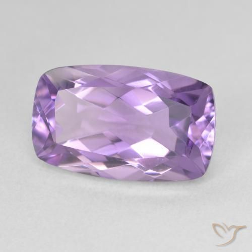 6.39克拉天然紫水晶，软垫，VVS-VS