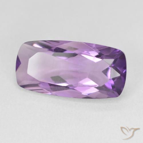 6.55克拉天然紫水晶，软垫，VVS-VS