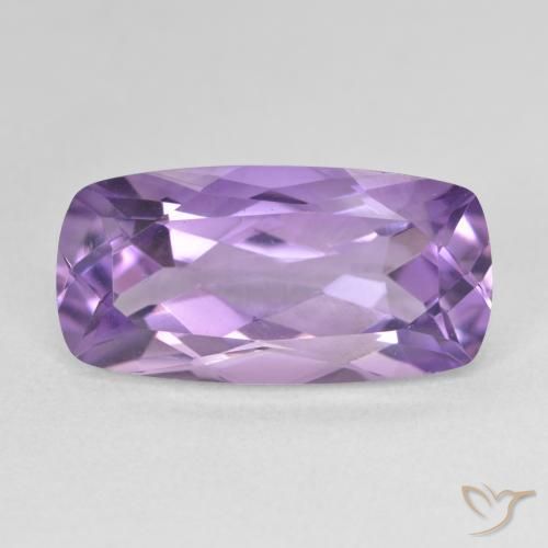 7.70ct 天然 中紫 紫水晶, 软垫, VVS-VS